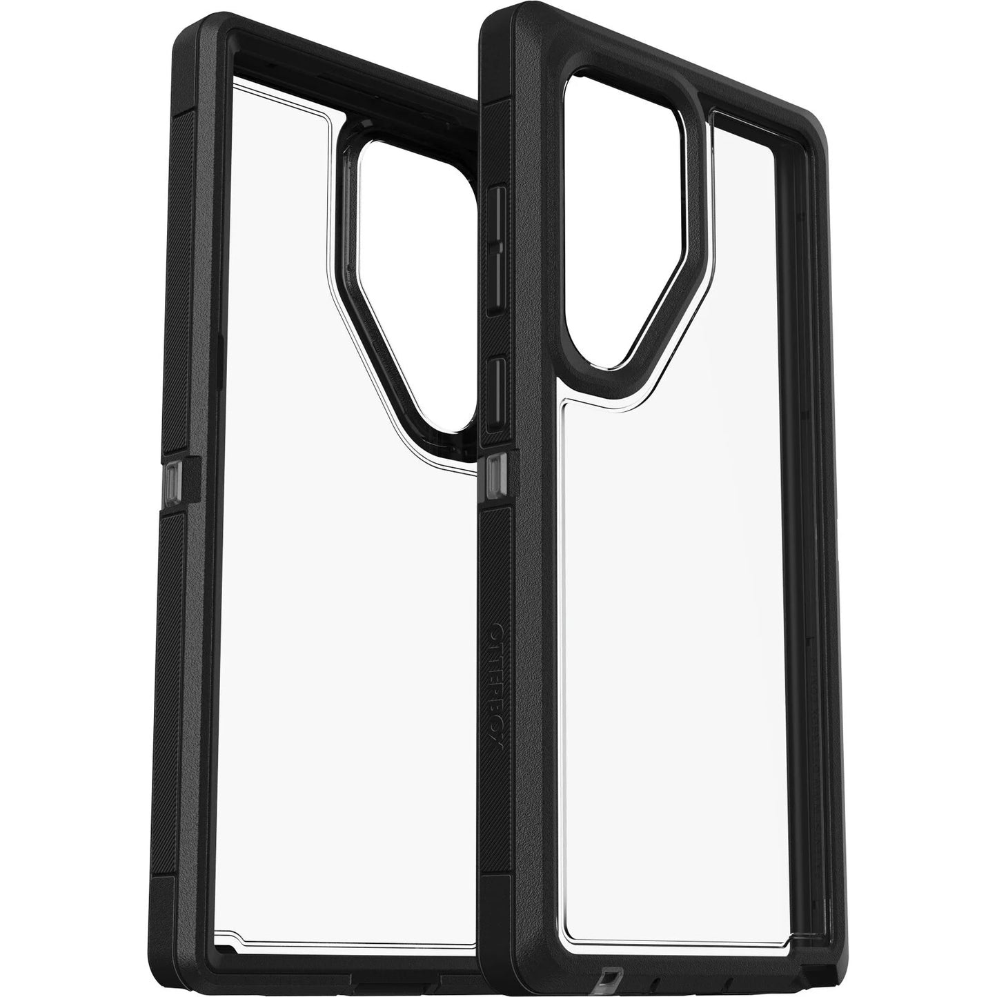 OtterBox Defender XT Clear Samsung Galaxy S24 Ultra 5G (6.8') Case Clear/Black - (77-94727), DROP+ 5X Military Standard, Port Covers, 7 Years Warranty 77-94727