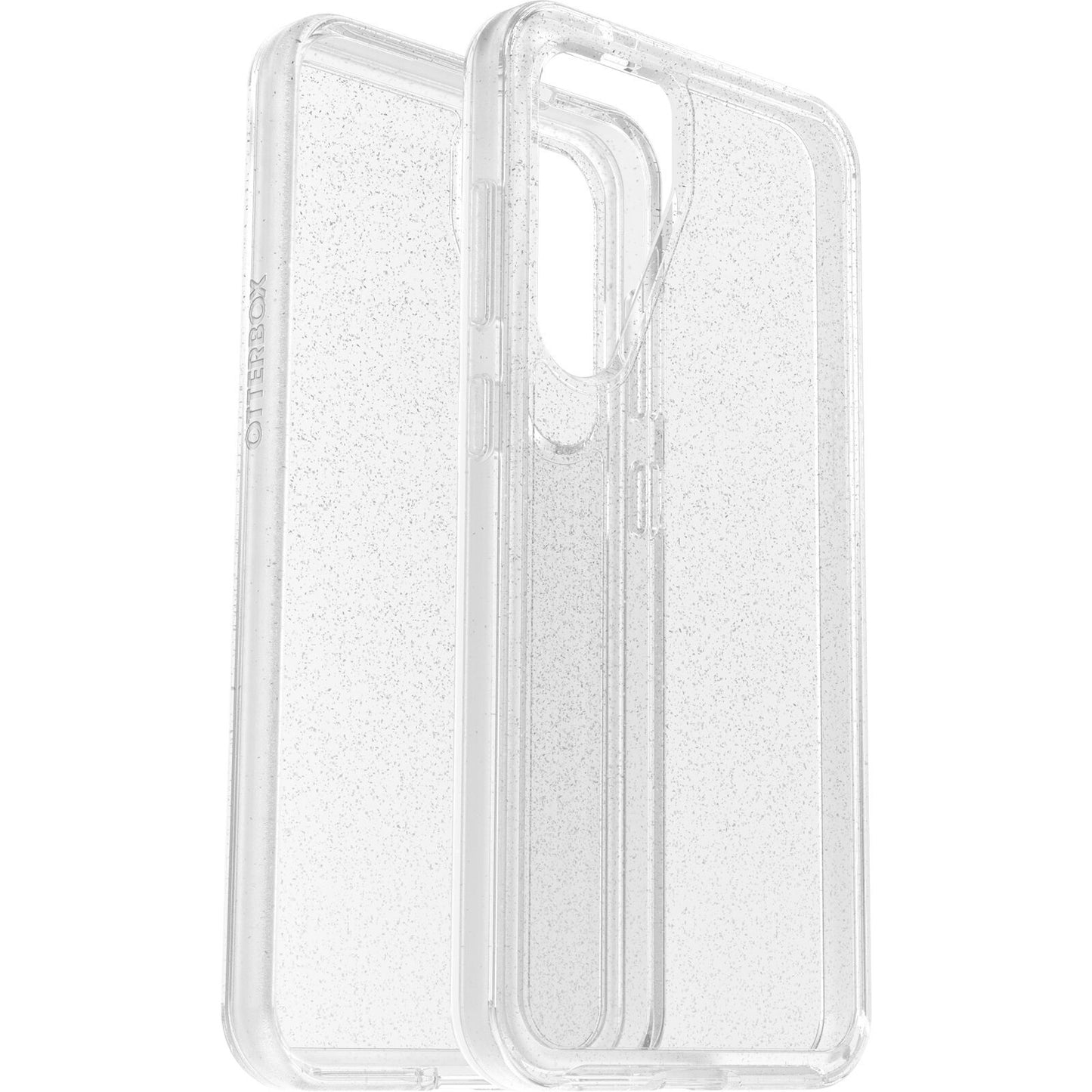 OtterBox Symmetry Clear Samsung Galaxy S24+ 5G (6.7') Case Stardust (Clear Glitter) - (77-94604), DROP+ 3X Military Standard, Raised Edges, Ultra-Sleek 77-94604