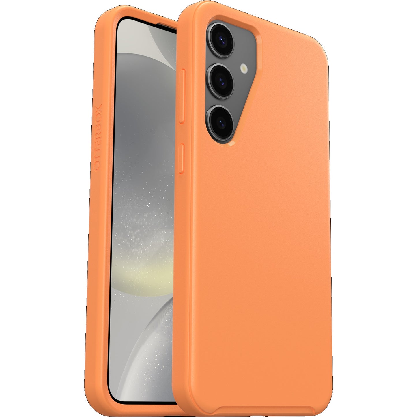 OtterBox Symmetry Samsung Galaxy S24+ 5G (6.7') Case Orange - (77-94555), DROP+ 3X Military Standard, Ultra-Sleek Design, 7 Years Warranty 77-94555