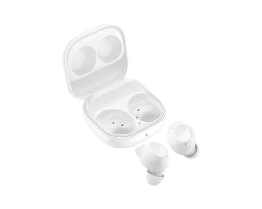 Samsung Galaxy Buds FE White (SM-R400NZWAASA), Active Noise Cancellation, Ergonomic Design, Enriched Bass Sound, Bluetooth v5.2, 60mAh, 1YR SM-R400NZWAASA