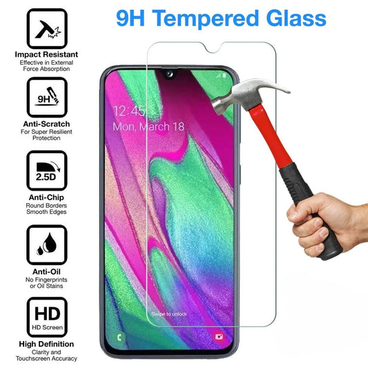 USP Samsung Galaxy A55 5G / Galaxy A35 5G (6.6') Tempered Glass Screen Protector : Full Coverage, 9H Hardness, Bubble-free, Anti-fingerprint  SPSAMA55