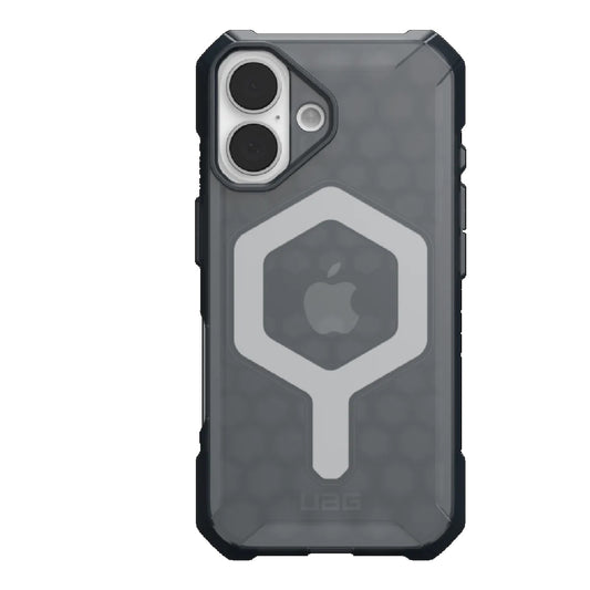 UAG Essential Armor MagSafe Apple iPhone 16 (6.1') Rugged Case - Ash (114450113131), 15ft. Drop Protection(4.6M), Raised Screen Surround, Slim 114450113131