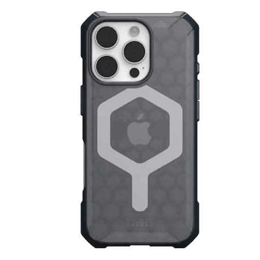 UAG Essential Armor MagSafe Apple iPhone 16 Pro Max (6.9') Rugged Case - Ash (114449113131), 15ft. Drop Protection(4.6M), Raised Screen Surround, Slim 114449113131