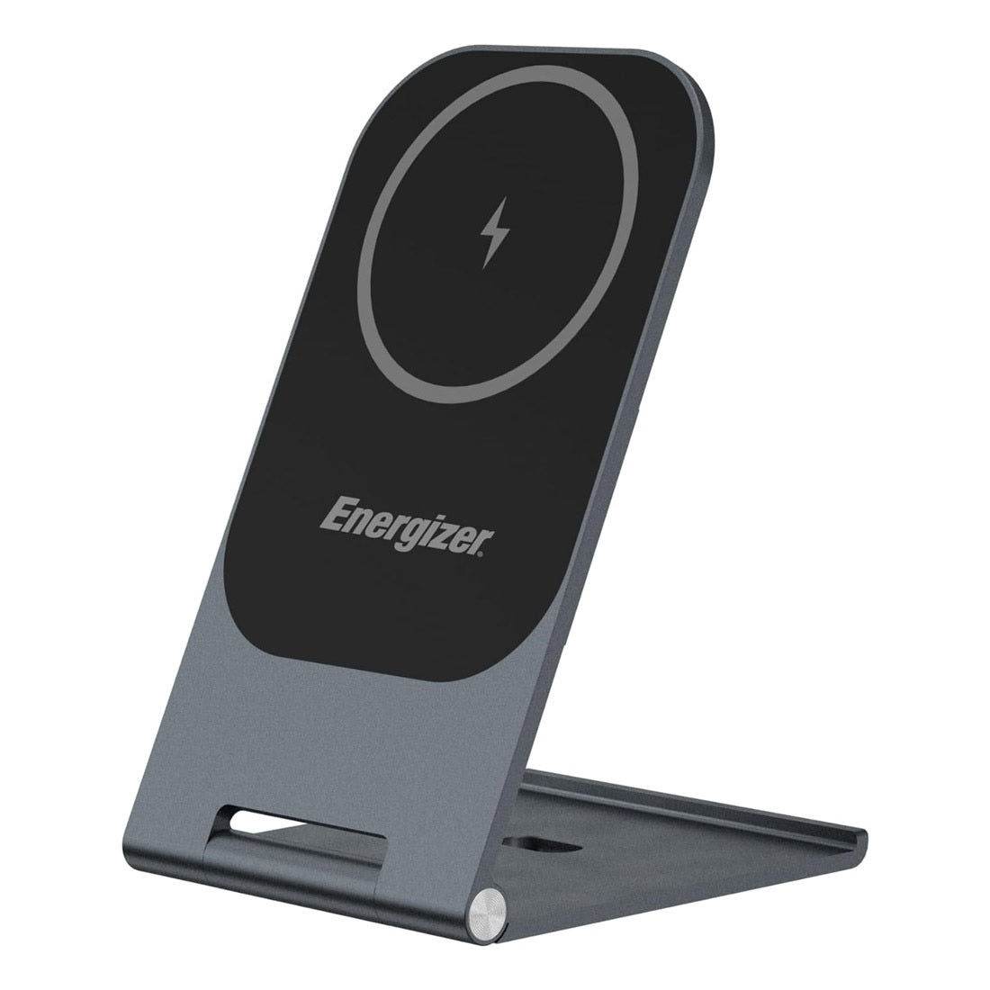 Energizer Foldable Wireless Charging Pad - Black(WCP102), Lightweight, High Quality, Portable, Ultra Thin, Fast Charging, Compatible with MagSafe WCP102