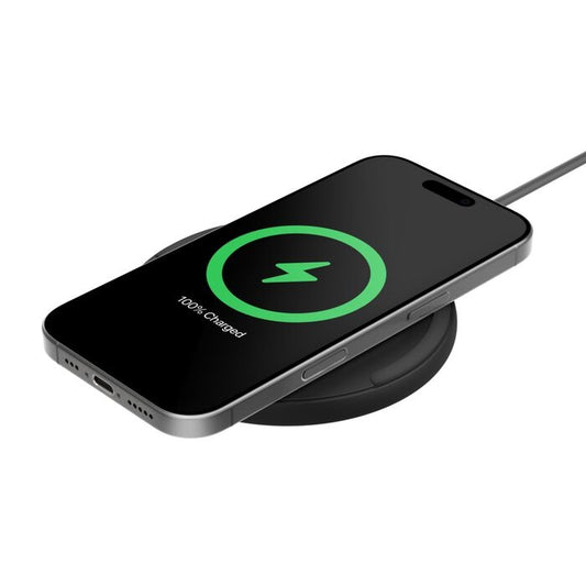 Belkin BoostCharge Wireless Charging Pad (15W) + USB-C to USB-C Cable (1.5M) - Black (WIA012fqBK), LED Indicator, $2500 CEW, 2 Years Warranty WIA012fqBK