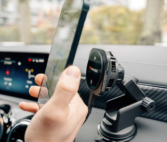 Verbatim Charge 'n' Drive Qi2 Magnetic Wireless Car Charger CND-02 31861