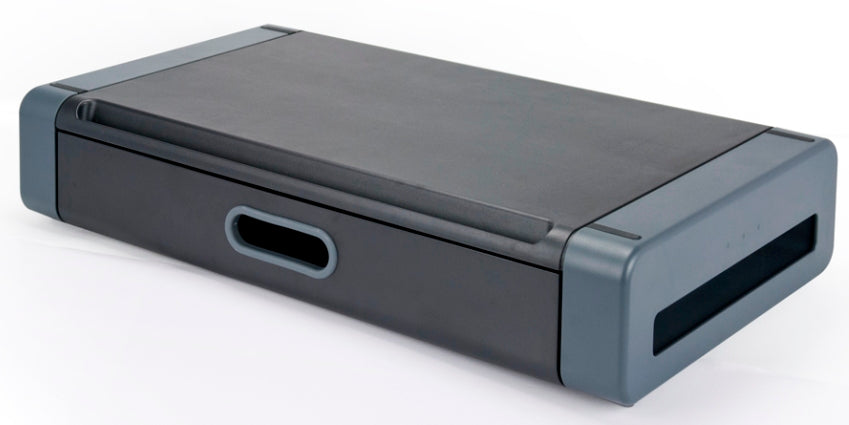 Aidata MS-1002G Deluxe Monitor Stand Riser Table Stackable with Drawer ...