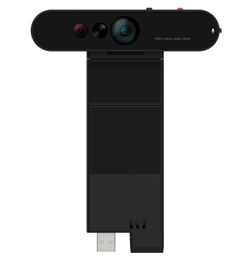 LENOVO ThinkVision MC60 Monitor Webcam 1080p IR & RGB dual webcam Microsoft Teams certified 65/78/90 wide range FOV Smart Traffic Light Microphone 4XC1J05150