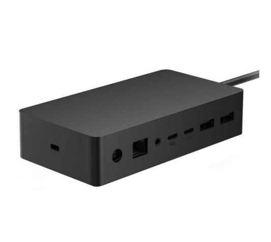 Microsoft Surface Dock 2 Surface connect Docking Station 199 W 2xDP 6 xUSB Type-C RJ-45 Wired GbE for Pro7/7+/8/9 Laptop 3/4/5 1YR WTY 1GK-00009