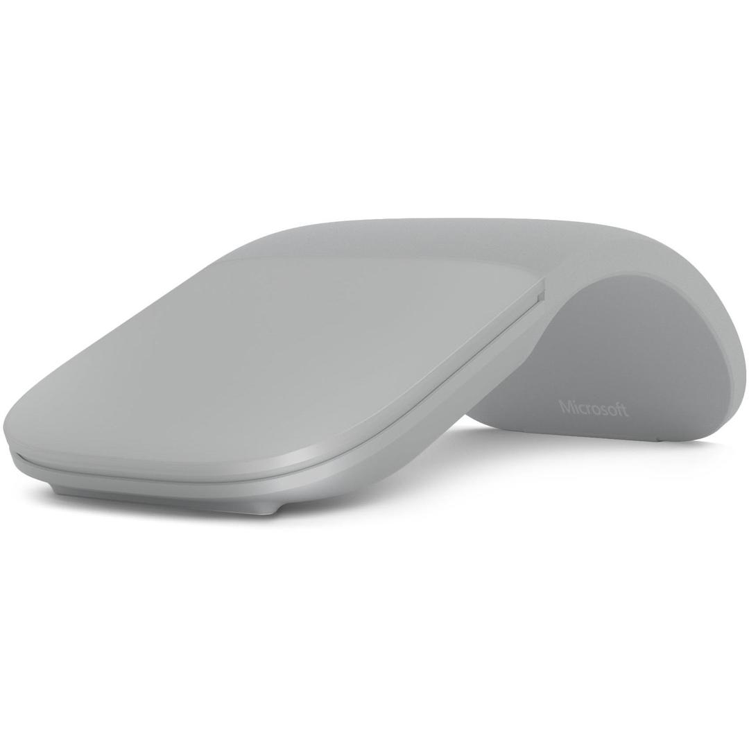 Microsoft Surface Arc Wireless Mouse curved design Surface Pro 11/10/8/9/X /11 Laptop 7/6/5/4- Light Grey CZV-00005