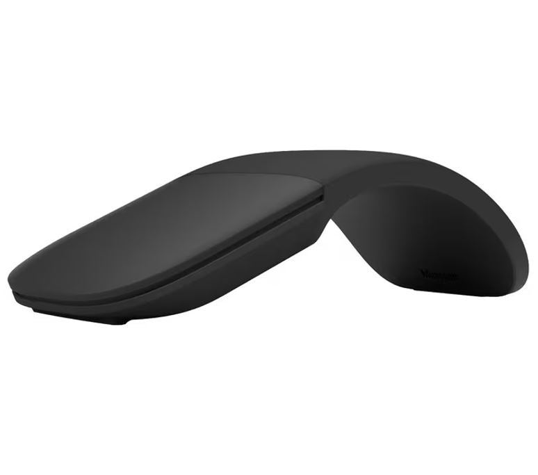 Microsoft Surface Arc Wireless Mouse curved design Surface Pro 11/10/8/9/X /11 Laptop 7/6/5/4- Black CZV-00101