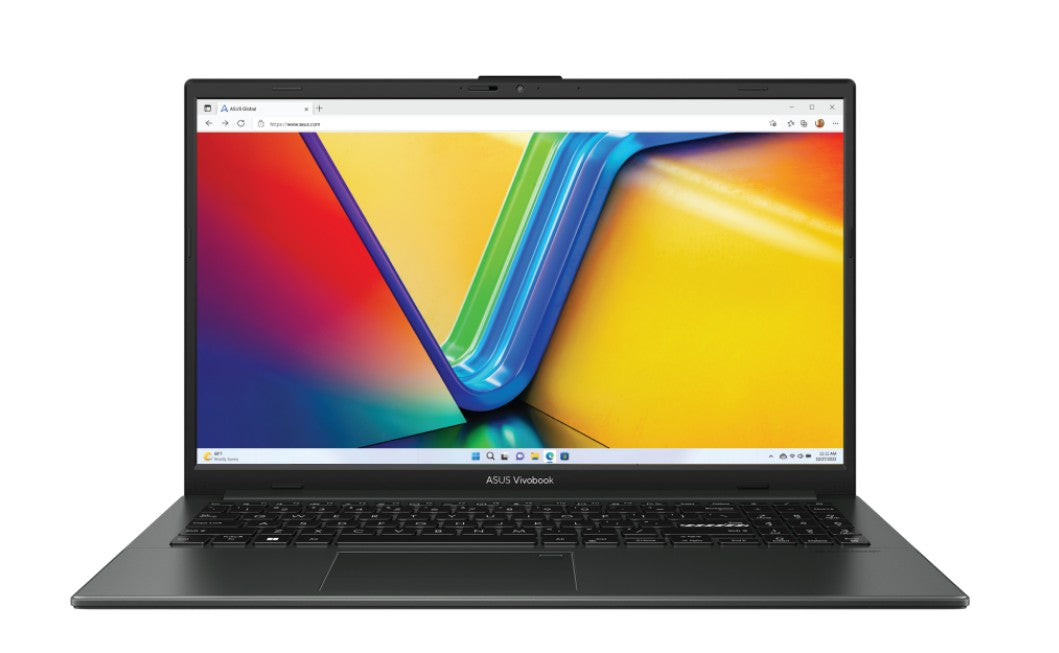 ASUS VivoBook Go 15 15.6' FHD INTEL I3-N305 15.6' FHD (1920x1080) 16:9 Aspect Ratio DDR4 8G[ON BD] 512G PCIEG3. Mixed Black, Win11 Home E1504GA-BQ407W