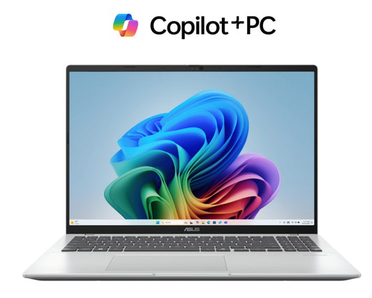 (Special Buy) ASUS Vivobook 16 M1607KA 16' AMD RYZEN AI 5 330 WUXGA (1920 x 1200) 16:10 DDR5 16G 512G Cool Silver Win11 Home 1.9kg 1YW Copilot+ PC M1607KA-MB150W-P