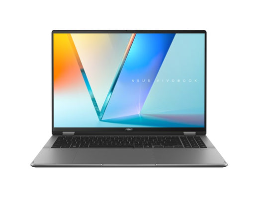 ASUS Vivobook 16 Flip 16' INTEL CORE ULTRA 7 258V 3K (2880x1800) OLED 16:10 LPDDR5X 32GB 1TB PCIEG4 Matte Grey Win11 Pro ~47TOPS Co-pilot+ Notebook TP3607SA-RJ019X