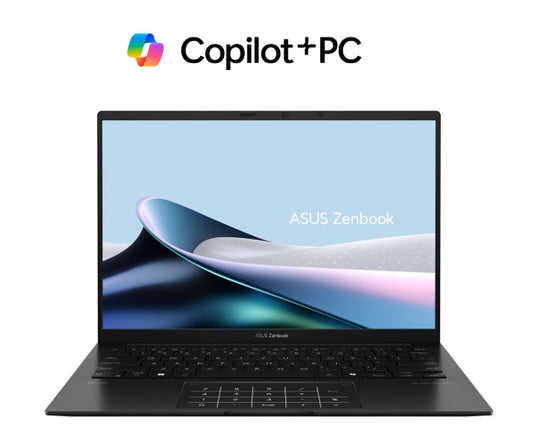ASUS ZenBook 14 UM3406KA 14' 3K OLED / AMD RYZEN AI 7 350 / 16G / 512G SSD / Jade Black / Win 11 Home / 1.2kg / 1YW Copilot+ PC ~40 TOPS (ScanOn) UM3406KA-PP021W