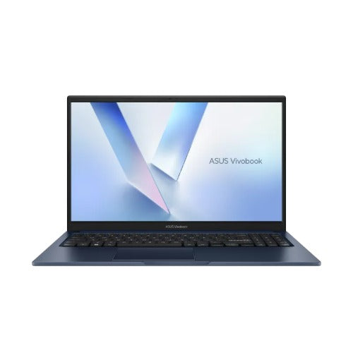 ASUS VivoBook 15 15.6' FHD Notebook Intel Core i7-150U DDR5 16GB 512GB Quiet Blue Win 11 Home 1.7kg 1Y Warranty X1504VA-BQ5612W