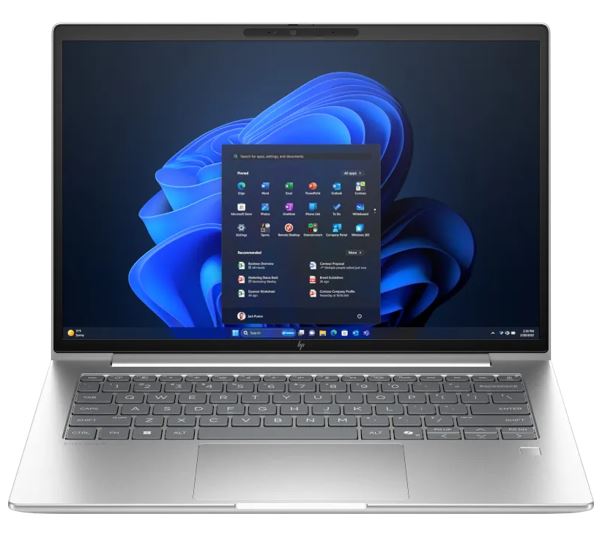 HP EliteBook 6 G1i 14' WUXGA Intel U7-255U 16GB DDR5 512GB SSD Windows 11 PRO Intel GPU NPU 12 TOPS Thunderbolt Fingerprint 3yr OS 1.4kg BQ4L4PT