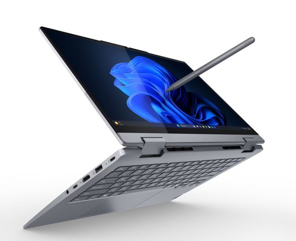 LENOVO ThinkBook 14 Yoga 2-in-1 G5 14' WUXGA TOUCH Intel U5-225U 32GB DDR5 512GB SSD Windows 11 PRO Intel GPU Thunderbolt Fingerprint 1YR OS 1.6kg 21SQ0004AU