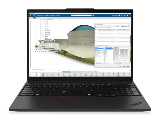 LENOVO ThinkPad P16s G4 16' WUXGA TOUCH IR AMD R7-350 32GB DDR5 1TB SSD Radeon 860M GPU Windows 11 Pro NPU 50 TOPS 3yr PREM 1.8kg 21QR0014AU
