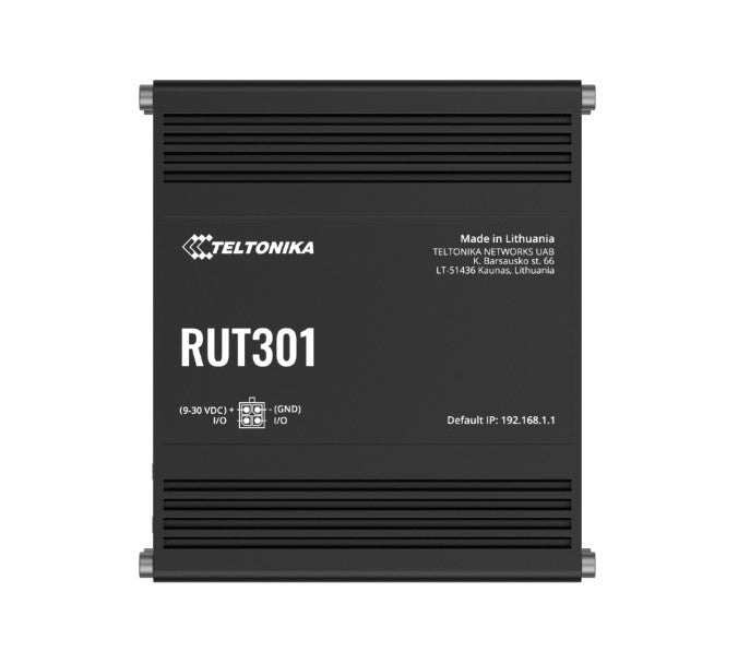 Teltonika RUT301 Industrial Ethernet Router, Rugged Industrial Etherne ...
