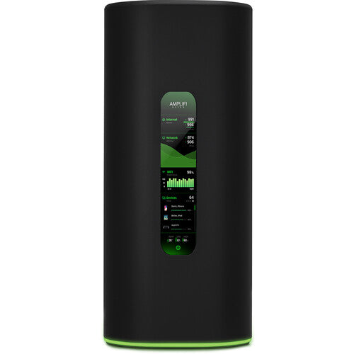 Ubiquiti Amplifi Alien Mesh Router - Wi-Fi 6 - 4x Gigabit Ethernet Ports on Router, Touch Screen Display, 5 GHz 8x8 WiFi 6 Radio AFi-ALN-R