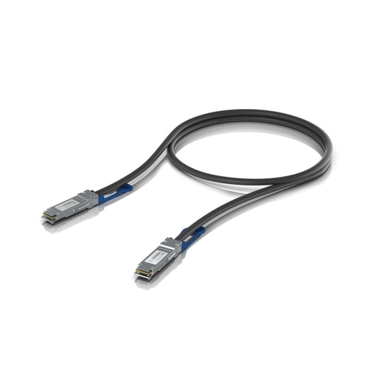 Ubiquiti 100G Direct Attach Cable, Cable length 0.5m, 10-Pack QSFP28 Direct Attach Cable With A 100 Gbps Max Data Rate UACC-DAC-QSFP28-0.5M-10