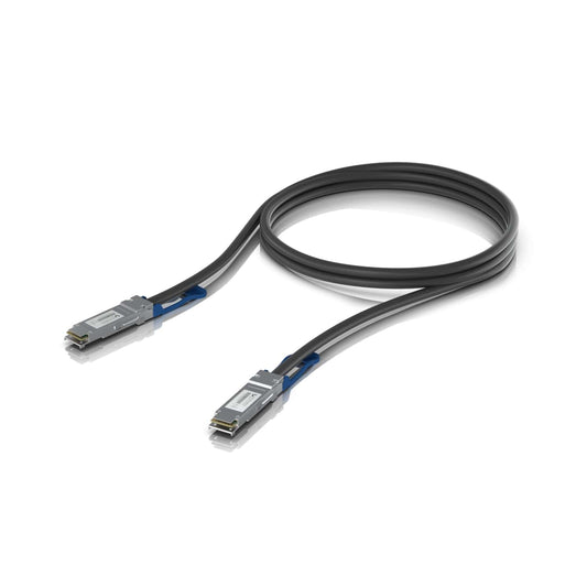 Ubiquiti 100G Direct Attach Cable, Cable length 1m, 10-Pack QSFP28 Direct Attach Cable With A 100 Gbps Max Data Rate UACC-DAC-QSFP28-1M-10