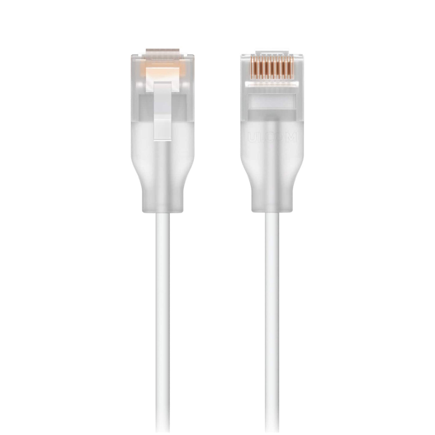 Ubiquiti UniFi Etherlighting Patch Cable Length 2M Nano-thin Patch Cable With 2.5 GbE Support Designed sShow Etherlighting Effects. UACC-Cable-Patch-EL-2M-W