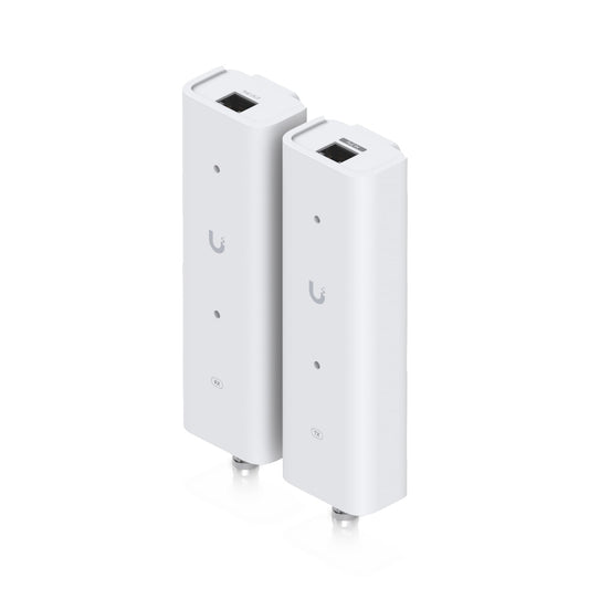Ubiquiti Pair of extenders that extends PoE over twisted-pair or coaxial cables, ideal for retrofit scenarios. UACC-Retrofit-PoE-2Wire