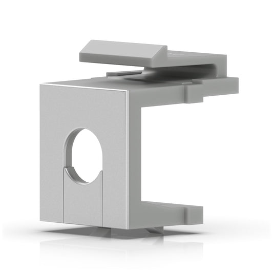 Ubiquiti Keystone Blank Insert Pass-Through, 12-Pack, Cover Unused Ports On Blank Keystone Patch Panel, Clean& Aesthetic Appearance UACC-Keystone-Blank-Insert-TH