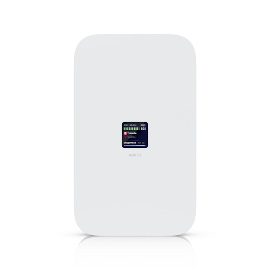 Ubiquiti UniFi 5G Max, A High-Performance 5G (3.4 GBps) Modem, Unifi Deployment. Adopt Through UniFi PoE Port, Delivers Automatic Setup, dual SIM/eSIM U5G-Max