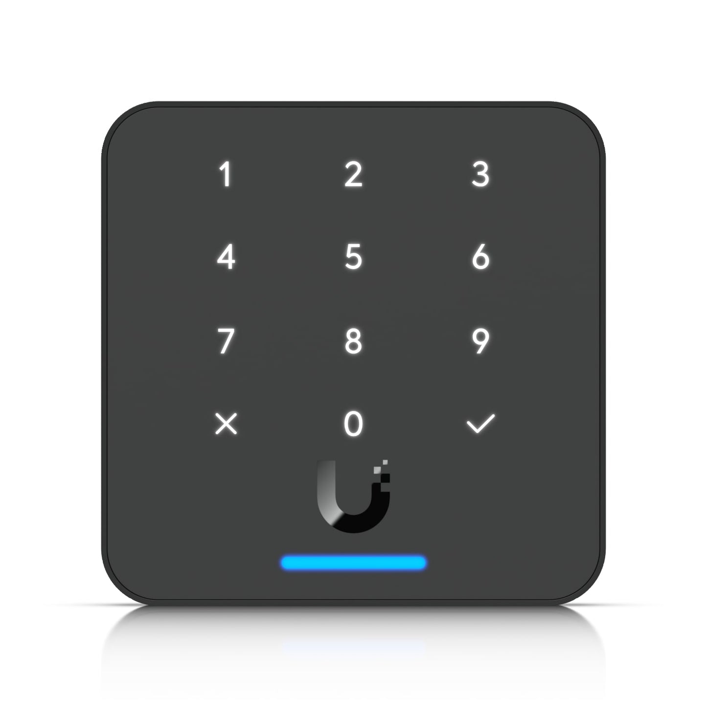 Ubiquiti Reader Flex, Black, Third-generation NFC Card Reader With A Keypad & Apple Touch Pass Support, Outdoor IP55, Power via POE UA-G3-Flex-B