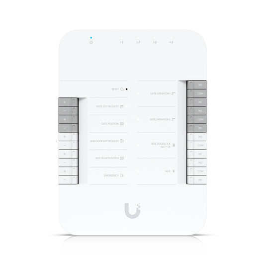 Ubiquiti Gate Hub, Advanced Gate Hub Enabling Seamless Gate Access Control Via Connected Access Readers/Intercom UA-Hub-Gate