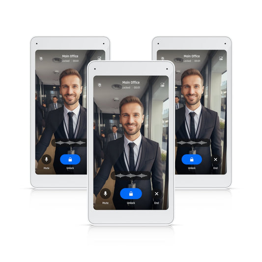 Ubiquiti Intercom Viewer, Display That Works With Intercom, Reader Pro, Visitor Screening, Remote Access Control. UA-Intercom-Viewer-3