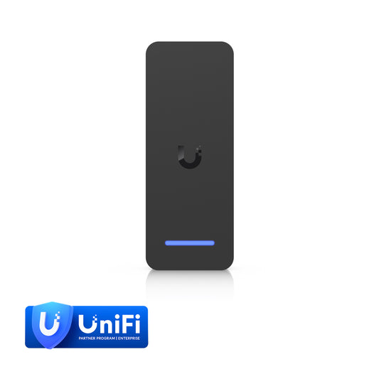 Ubiquiti Retrofit Reader, Black, Indoor/Outdoor OSDP Reader, NFC Card, Touch Pass, For UniFi Retrofit Hub Using Existing Cabling *Avail for Deal Reg* UA-Retrofit-Reader-B