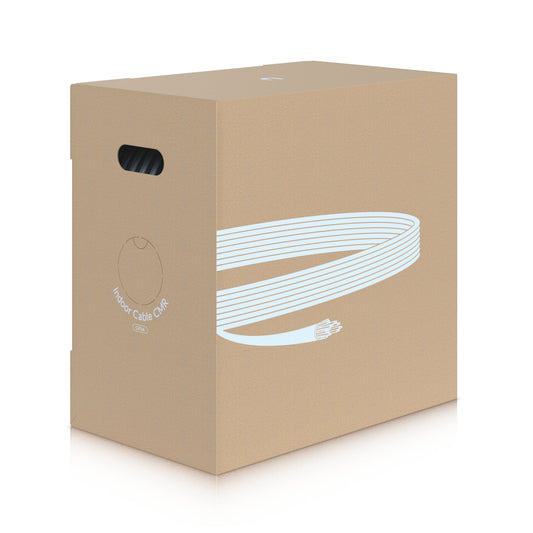Ubiquiti UniFi Indoor Cable Cat6A CMR, Category 6A Ethernet cable for high-speed, indoor deployments. UACC-Cable-C6A-CMR