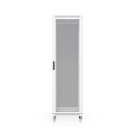 Ubiquiti 42U Rack Cabinet, Assembled Floor Rack, Built-In Fans, Removable Panels, Lockable Casters, Optimal Airflow, Heavy-Duty, Easy Equipment Access UACC-Rack-42U-1000-P