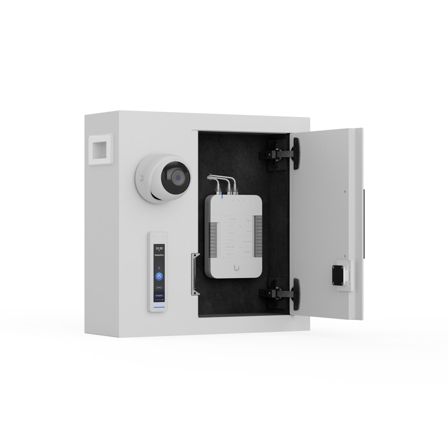 Ubiquiti UDK-01-Access-Wall, Portable, Pre-assembled, Wall, Mounting, Showcasing UniFi Physical Security Solutions, Live Demo, Showrooms, Marketing Event UDK-01-Access-Wall