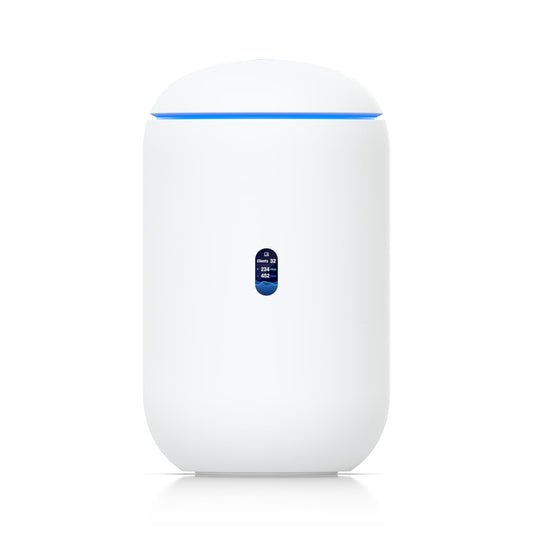 Ubiquiti Dream Router 7, UDR7, 10G Cloud Gateway, Integrated WiFi 7, PoE Switch, MicroSD Storage, Full UniFi Application Support UDR7