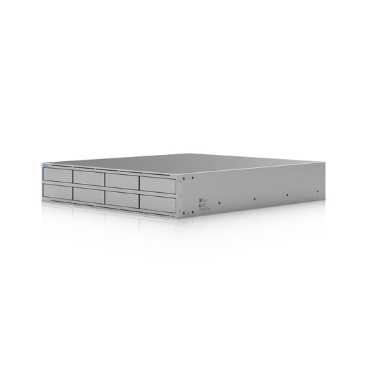 Ubiquiti UNAS Pro 8, 2U Rack-Mount NAS, 8 x 2.5/3.5' HDD Bays(SSD trays sold separately), 2 x M.2 NVMe SSD, Fast Access, Low Latency, 10Gbps, Large Storge UNAS-Pro-8
