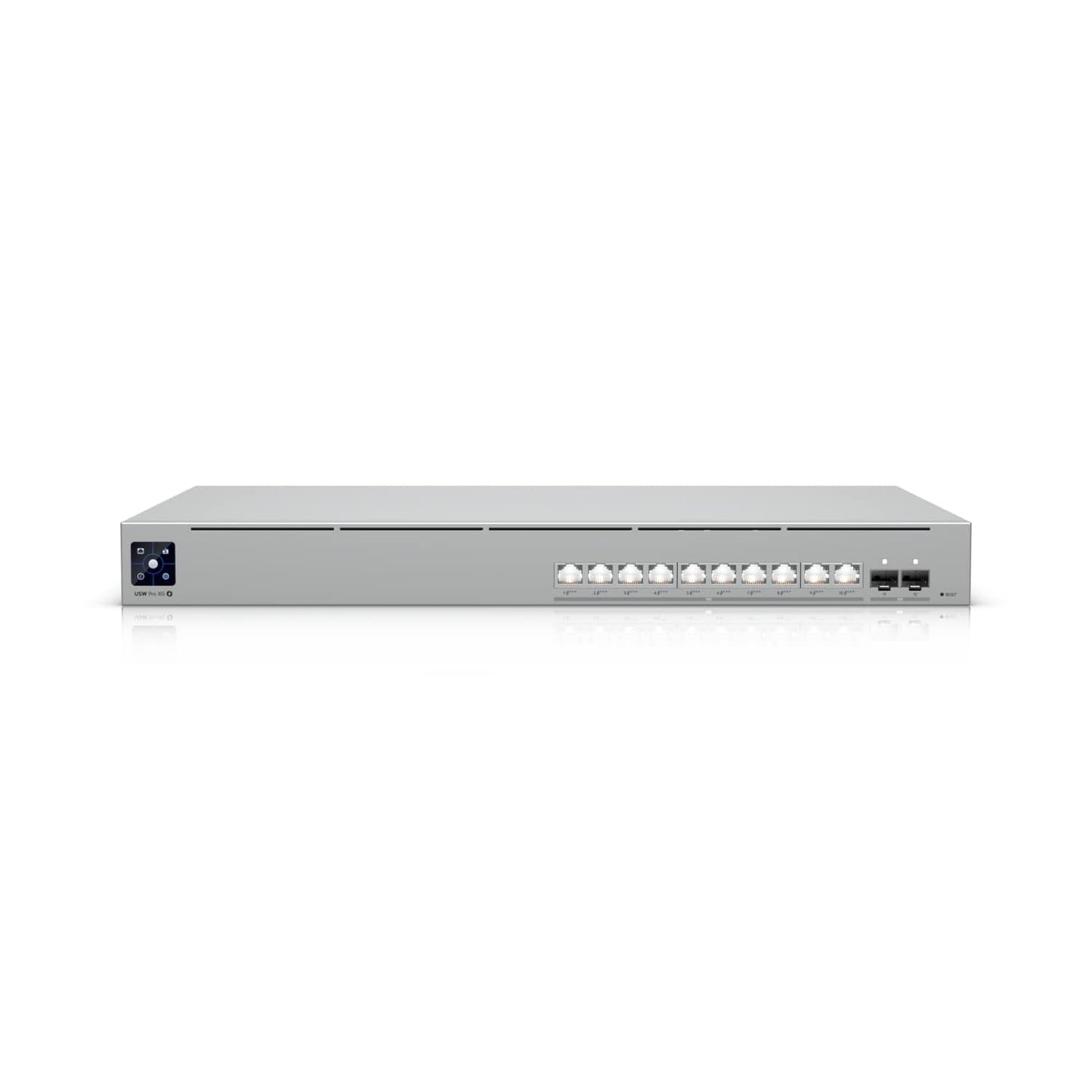 Ubiquiti Pro XG 10 PoE, 1U, Professional-grade 10-port, Layer 3 Etherlighting PoE+++ Switch, (10) 10 GbE and (2) 10G SFP+ Ports,  USW-Pro-XG-10-PoE