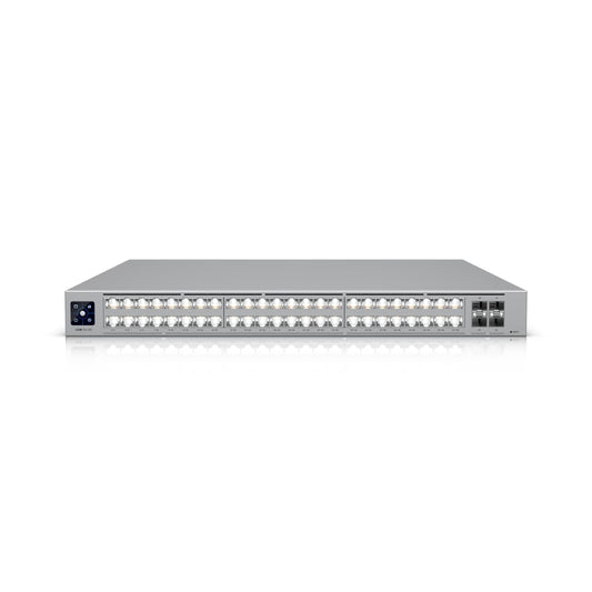 Ubiquiti Pro XG 48, Professional-grade, 48-port Layer 3 Etherlighting Switch, (32) 10 GbE, (16) 2.5 GbE, (4) 25G SFP28 Ports, DC Power Backup Ready USW-Pro-XG-48