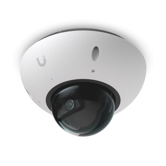 Ubiquiti G6 Dome, White, All-weather, Vandal-proof 4K PoE Camera, 1/1.8 8MP Image Sensor, Multi-TOPS AI Engine, Long-range IR NightVision*Avail for DealReg* UVC-G6-Dome-W