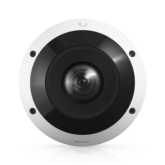 Ubiquiti G6 Pro 360, White, All-weather, Vandal-resistant 12MP PoE Camera, Panoramic 360 coverage, Digital Pan-tilt-zoom &Smart IR Functionality UVC-G6-Pro-360-W