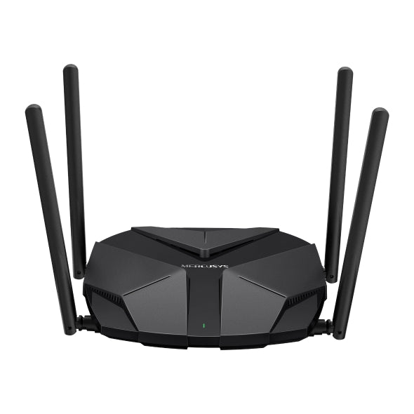 Mercusys MR85X AX3000 Dual-Band Wi-Fi 6 Router, 4x Fixed External Antennas, 3x Gigabit LAN Ports, 1x 2.5Gbps WAN Port, 1024-QAM, OFDMA, HE160 MR85X