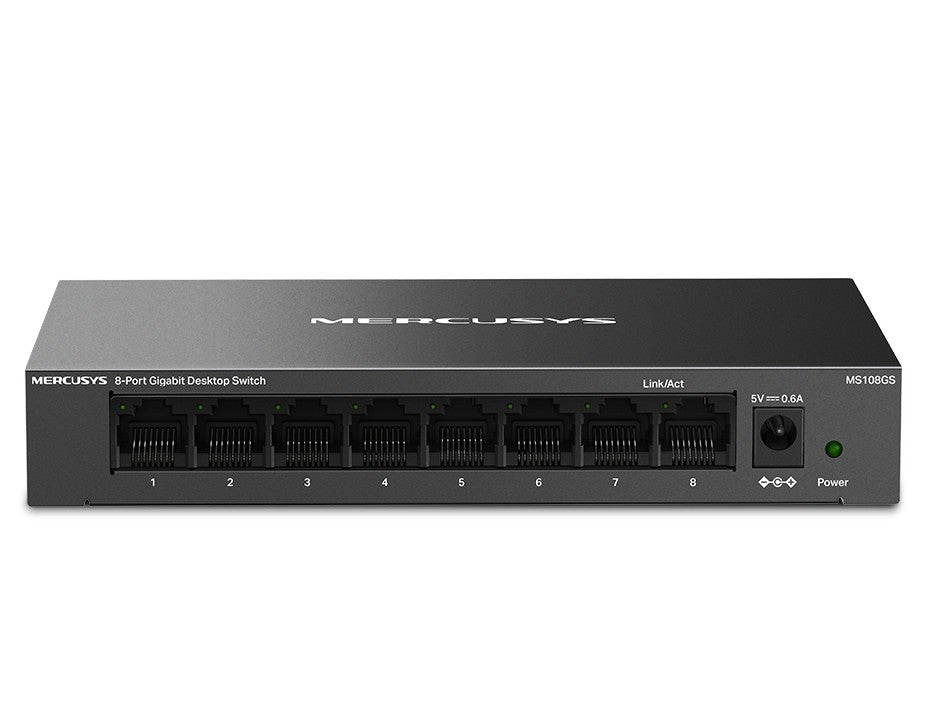 Mercusys MS108GS-M2 8-Port 2.5G Multi-Gigabit Desktop Switch MS108GS-M2