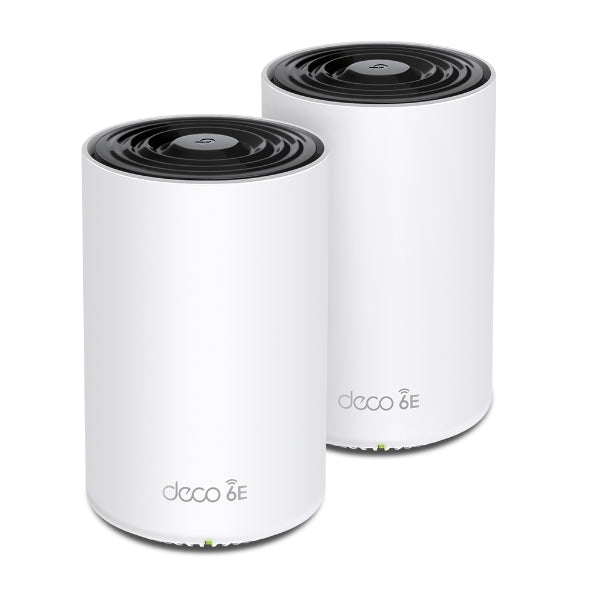 TP-Link Deco XE75 AXE5400 Tri-Band Mesh Wi-Fi 6E System (2-pack) 574 Mbps at 2.4 GHz + 2402 Mbps at 5 GHz + 2402 Mbps at 6 GHz Deco XE75(2-pack)