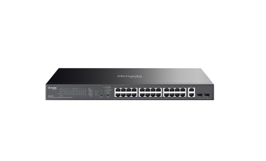 TP-Link ES228GP Omada 28-Port Gigabit Easy Managed Switch with 24-Port PoE+ ES228GP