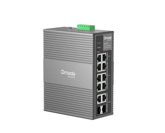 TP-Link IES210GPP Omada 10-Port Gigabit Industrial Easy Managed Switch with 6-Port PoE+ and 2-Port PoE++ IES210GPP