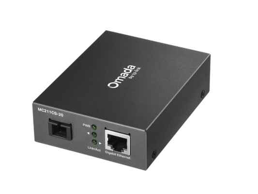 TP-Link Omada Gigabit WDM Media Converter (MC211CS-20 & MC212CS-20 & MC211CS-2 & MC212CS-2) MC211CS-20